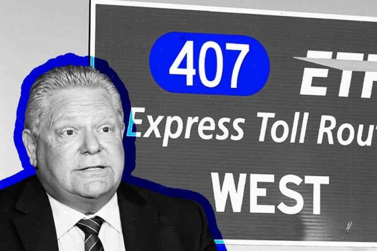 Ford government remains silent on controversial $1B fine against 407 Express Toll Route