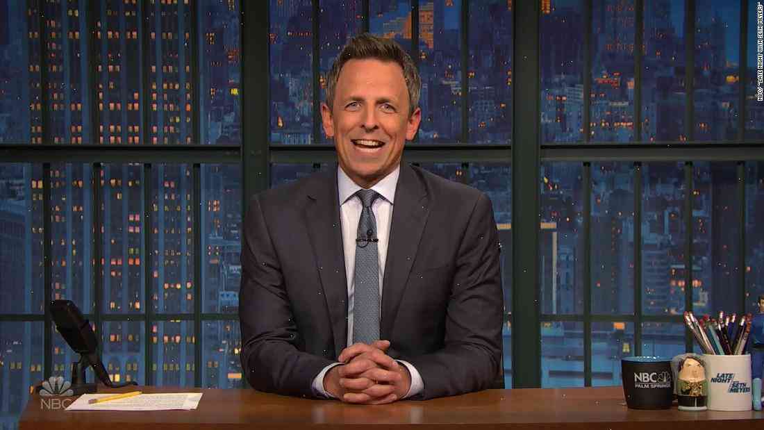 Seth Meyers and wife welcome twin girls