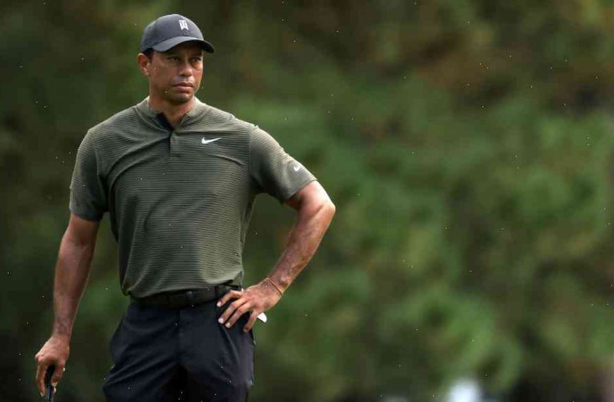 Tiger Woods posts first video taking practice swings since car accident in February
